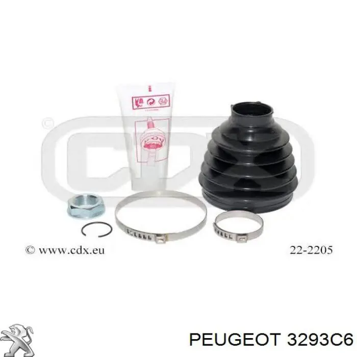 Чехол шруса Peugeot/Citroen 3293C6 цена, от 15.24 USD