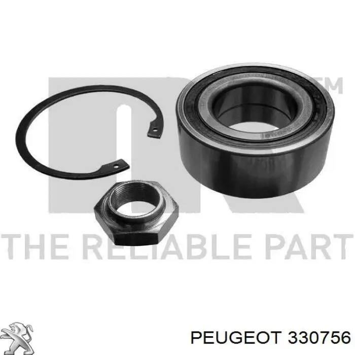 Комплект подшипника ступицы колеса Peugeot/Citroen 330756 цена, от 19.69 USD