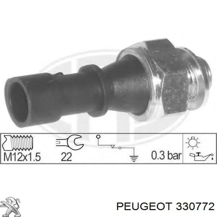 Купить 330772 Peugeot/Citroen Ступица переднего колеса