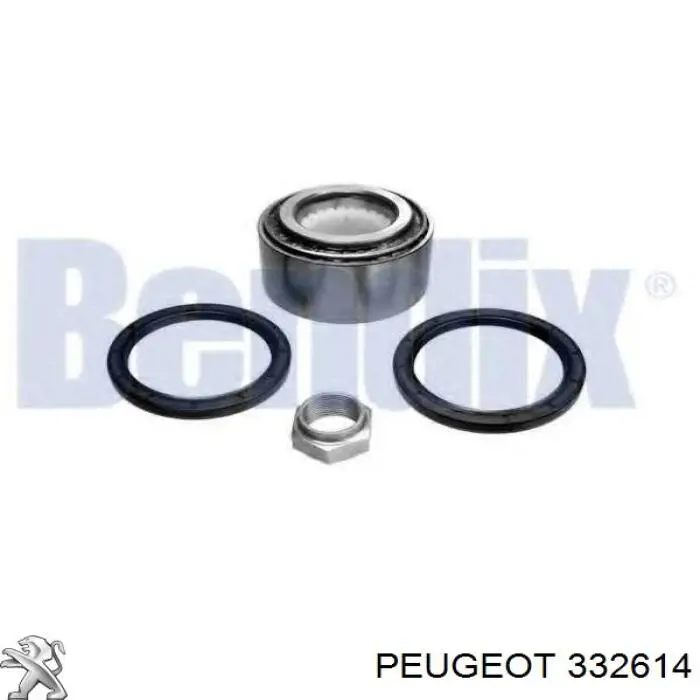 Подшипник ступицы 332614 Peugeot/Citroen