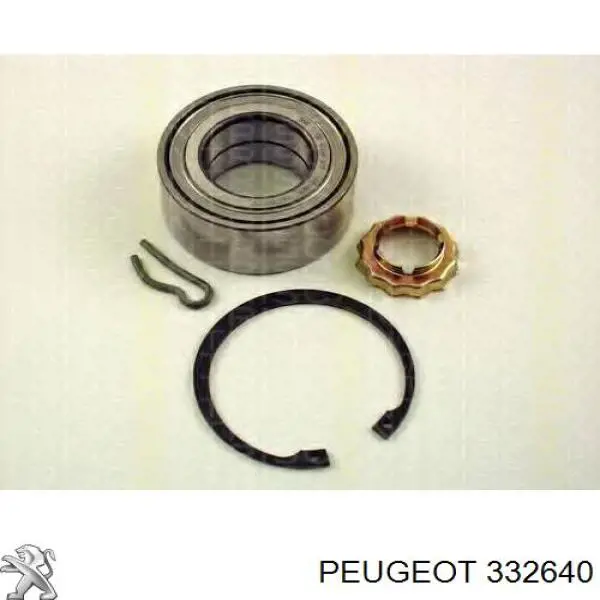 332640 Peugeot/Citroen Подшипник ступицы передней