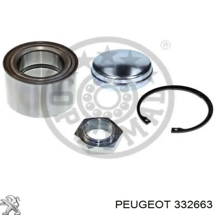 Подшипник ступицы 332663 Peugeot/Citroen