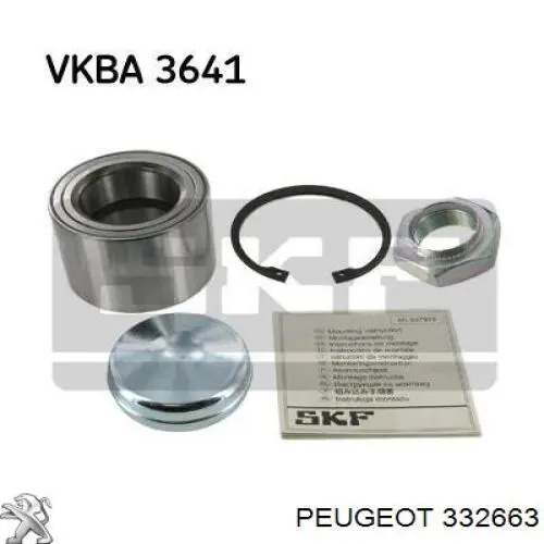 Купить 332663 Peugeot/Citroen Подшипник передней ступицы