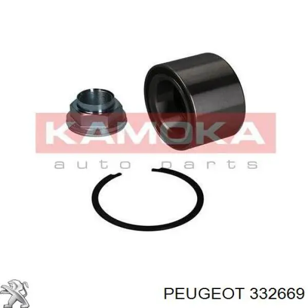 Комплект подшипника ступицы колеса Peugeot/Citroen 332669 цена, от 38.45 USD