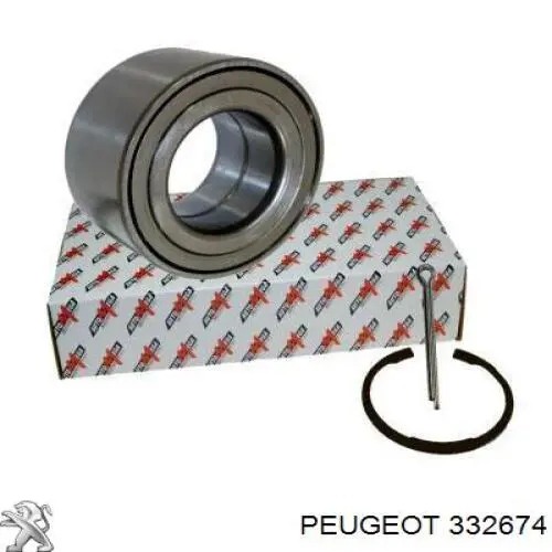Комплект подшипника ступицы колеса Peugeot/Citroen 332674 цена, от 22.80 USD