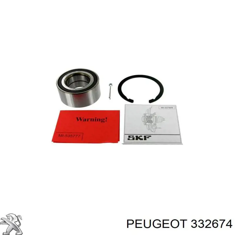 Подшипник ступицы 332674 Peugeot/Citroen