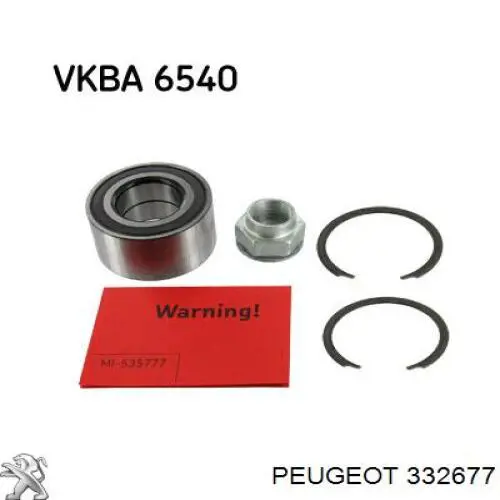 Купить 332677 Peugeot/Citroen Подшипник передней ступицы