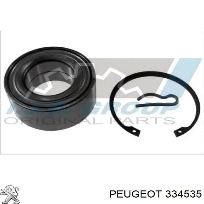 Кольцо стопорное подшипника передней ступицы Peugeot/Citroen 334535 цена, от 2.03 USD