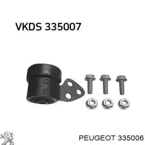 335006 Peugeot/Citroen подшипник ступицы передней