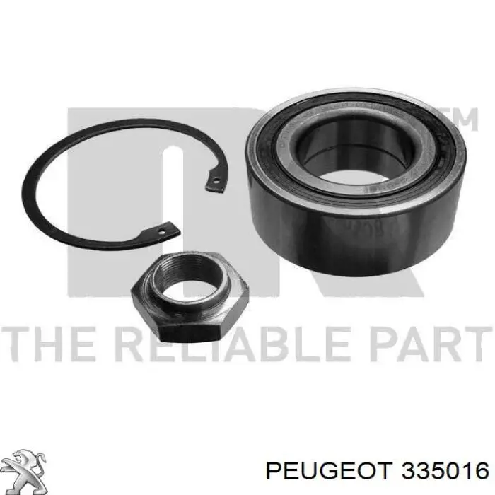 Подшипник ступицы 335016 Peugeot/Citroen
