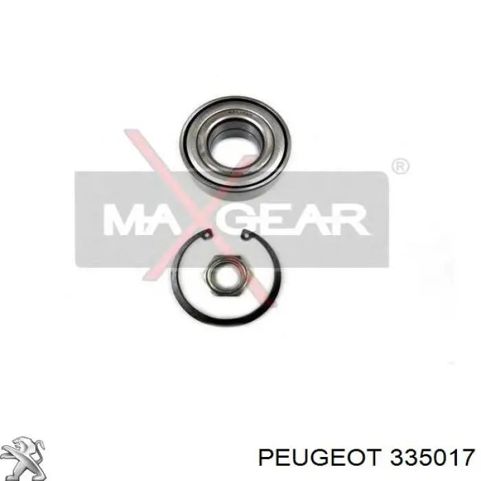 Ступичный подшипник передний Peugeot/Citroen 335017