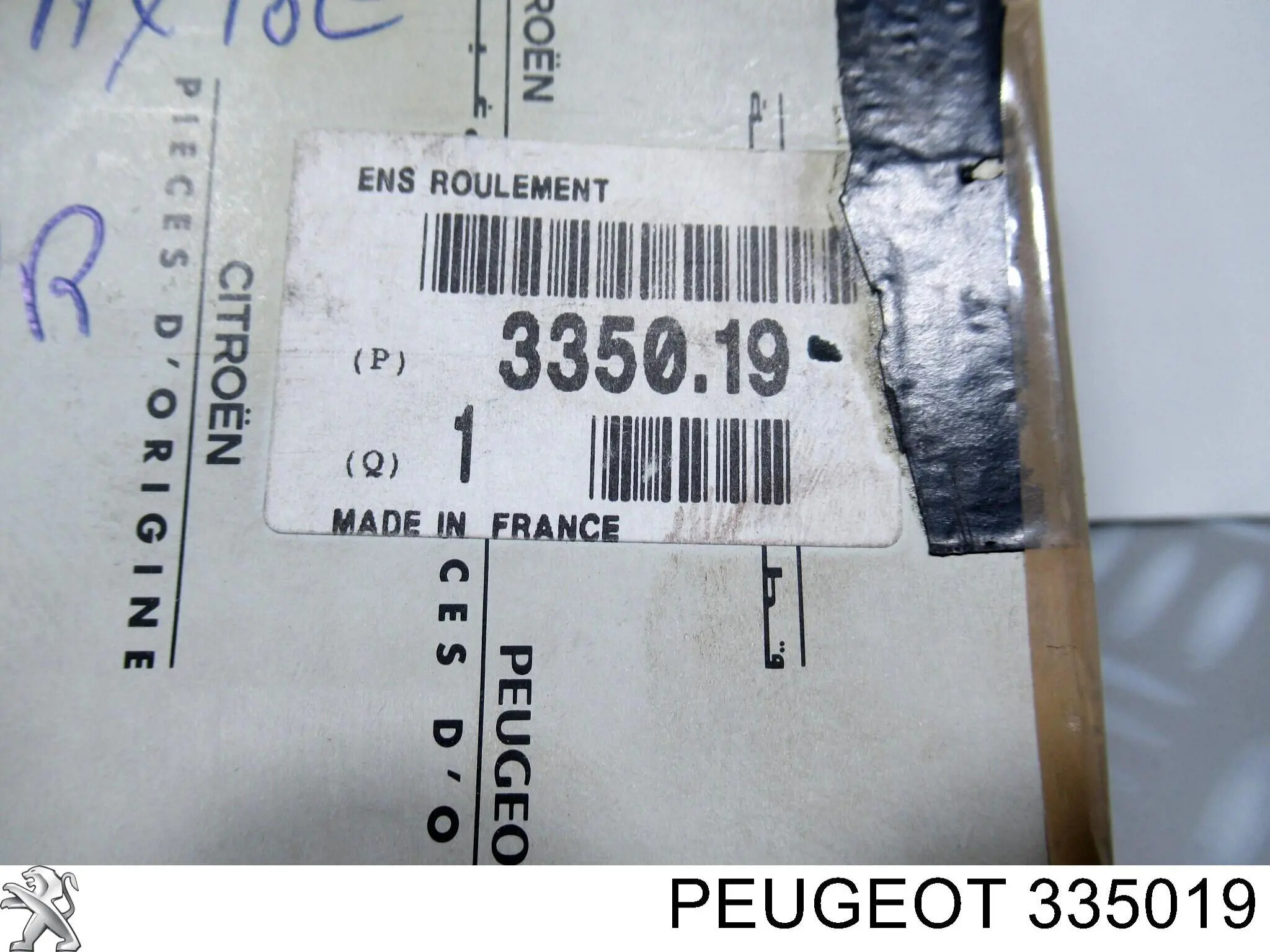 Комплект подшипника ступицы колеса Peugeot/Citroen 335019 цена, от 11.73 USD