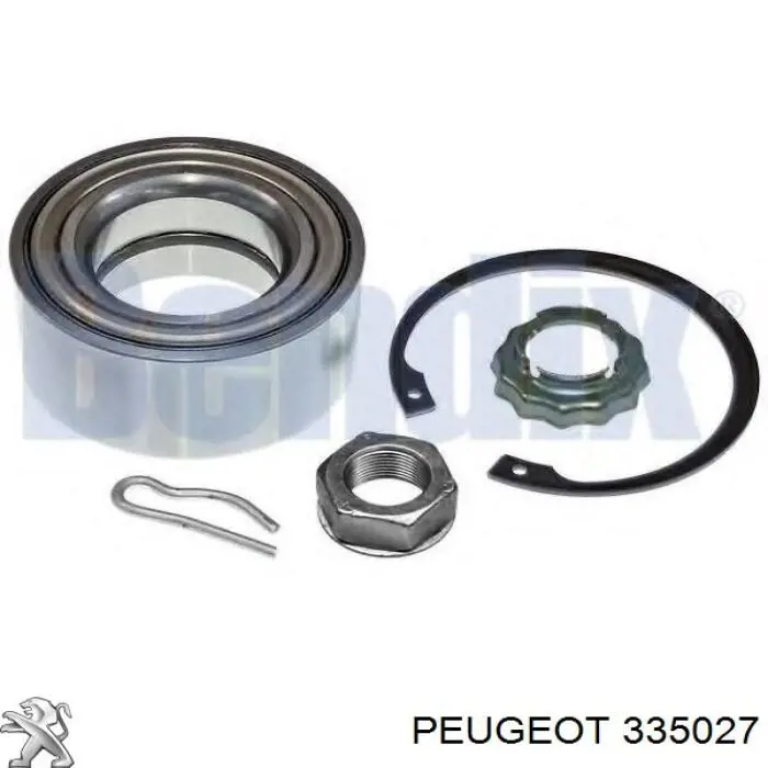 Купить 335027 Peugeot/Citroen Подшипник передней ступицы