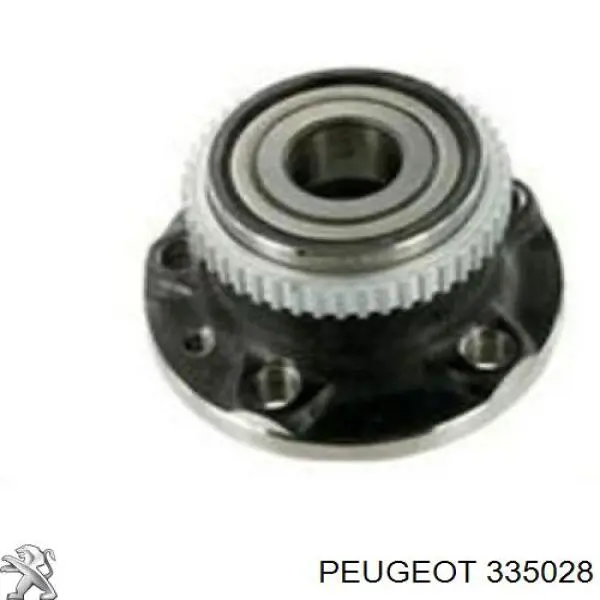 335028 Peugeot/Citroen ступица задняя