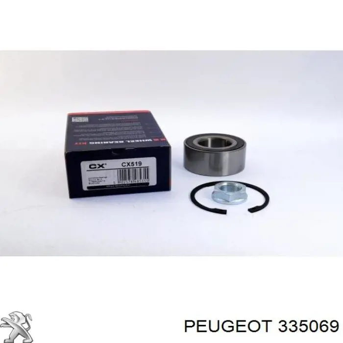 Купить 335069 Peugeot/Citroen Подшипник передней ступицы