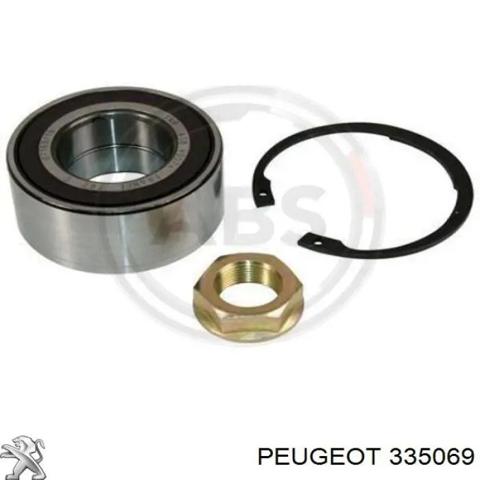 Подшипник ступицы 335069 Peugeot/Citroen