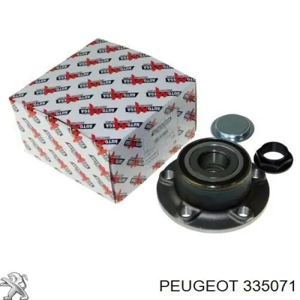 Купить 335071 Peugeot/Citroen Задняя шпиндель