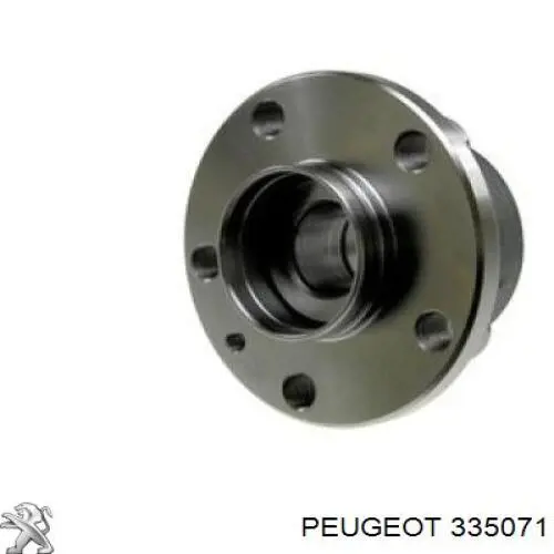 Ступица заднего колеса Peugeot/Citroen 335071