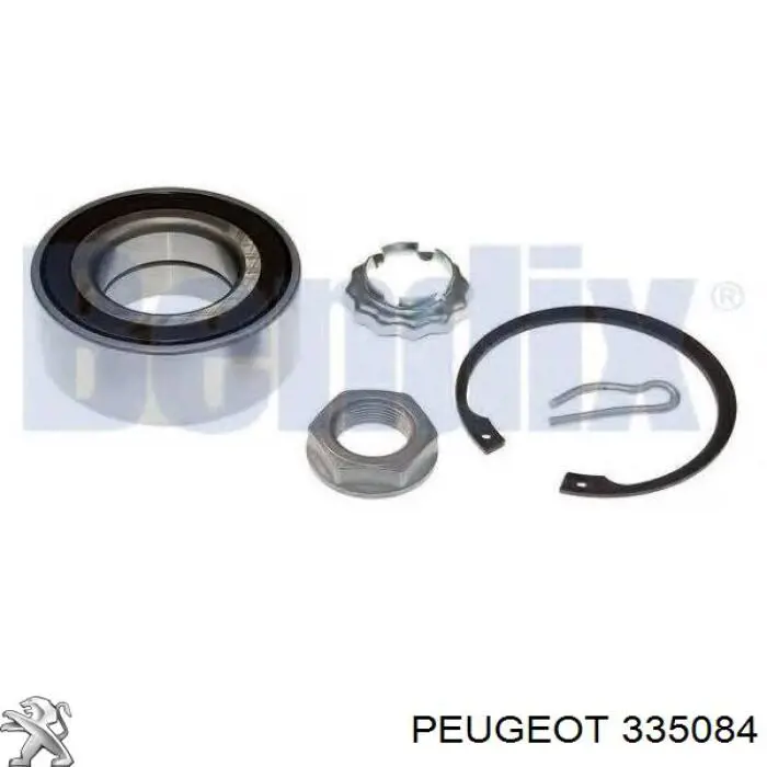 Ступичный подшипник передний Peugeot/Citroen 335084