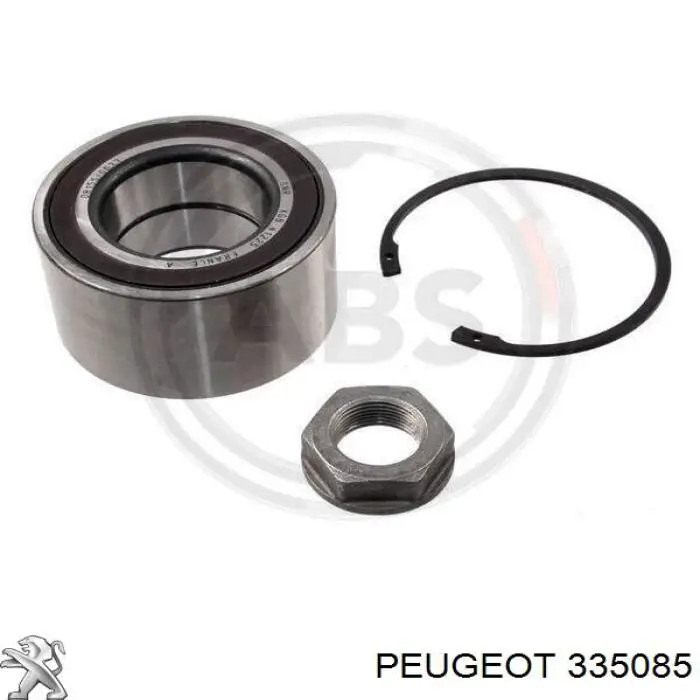 335085 Peugeot/Citroen подшипник ступицы передней