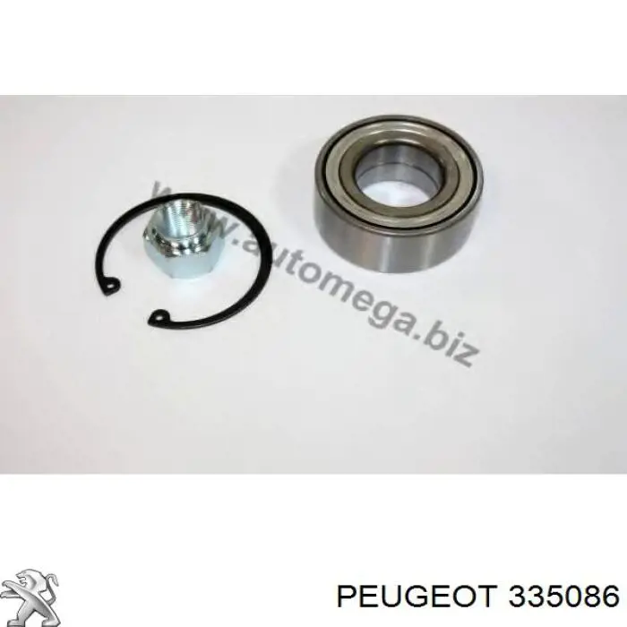 Комплект подшипника ступицы колеса Peugeot/Citroen 335086 цена, от 57.59 USD