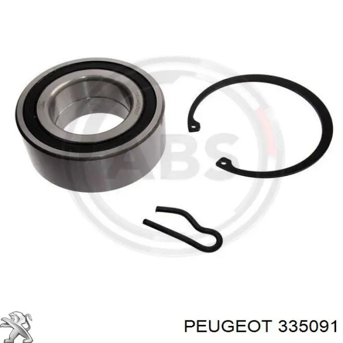 Подшипник ступицы 335091 Peugeot/Citroen