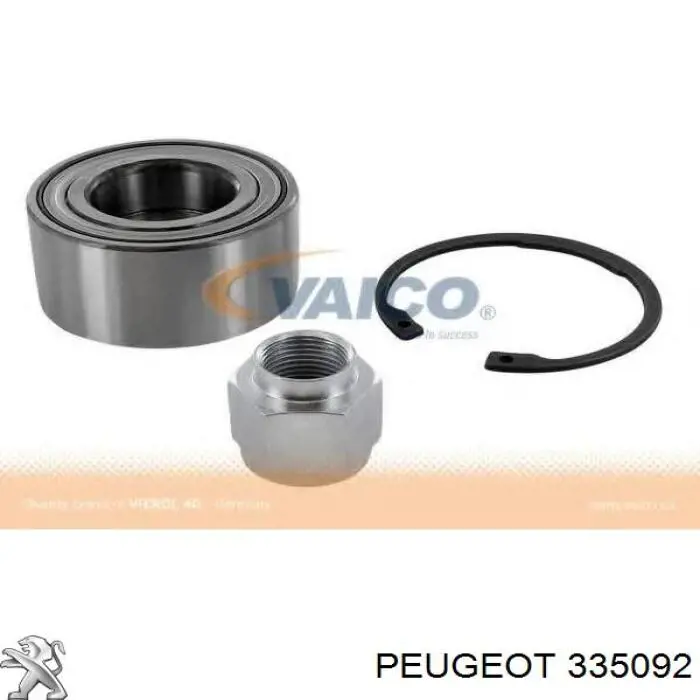 Комплект подшипника ступицы колеса Peugeot/Citroen 335092 цена, от 30.48 USD