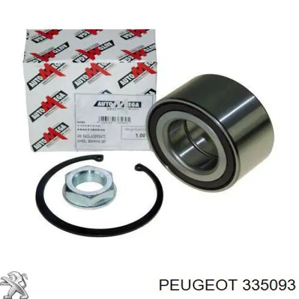 Комплект подшипника ступицы колеса Peugeot/Citroen 335093 цена, от 34.87 USD