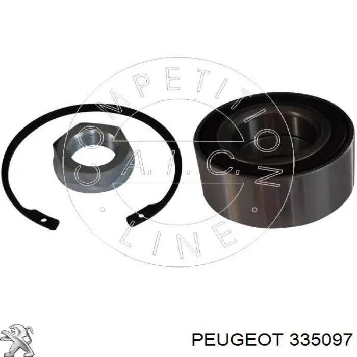 Подшипник ступицы 335097 Peugeot/Citroen