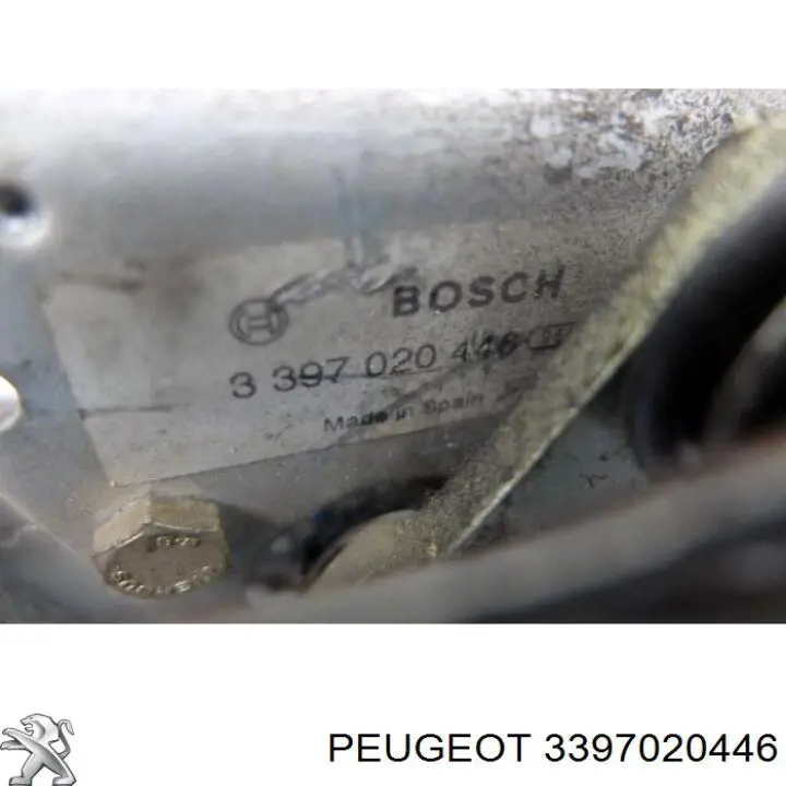 3397020446 Peugeot/Citroen trapézio de limpador pára-brisas