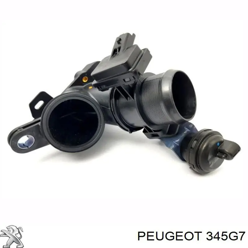 Заслонка воздушная Peugeot/Citroen 345G7