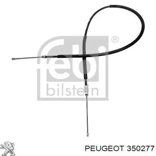 350277 Peugeot/Citroen parafuso de fixação de viga traseira (de plataforma veicular)