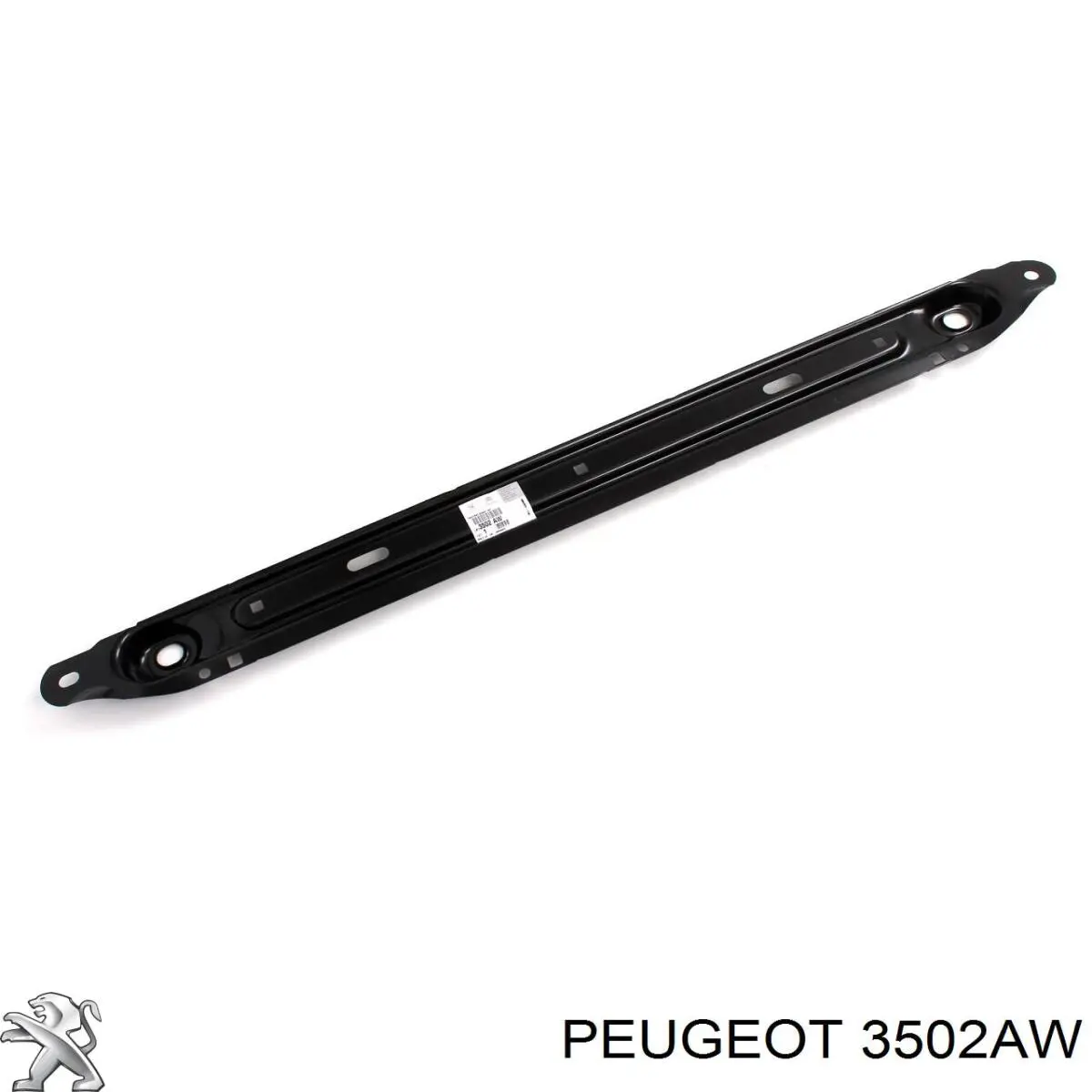 00003502AW Peugeot/Citroen suporte inferior do radiador (painel de montagem de fixação das luzes)