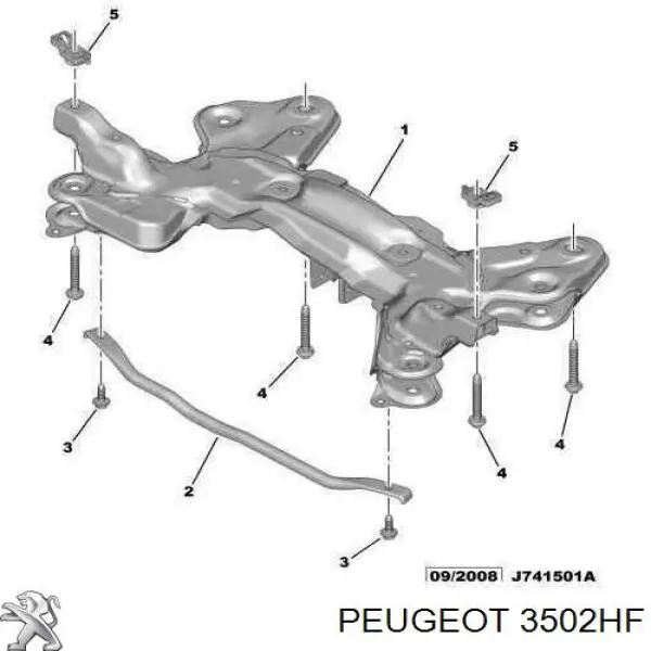 3502HF Peugeot/Citroen 