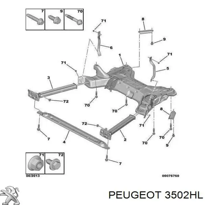  3502HL Peugeot/Citroen