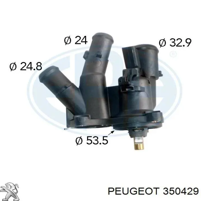 Купить 350429 Peugeot/Citroen Сайлентблок переднего подрамника