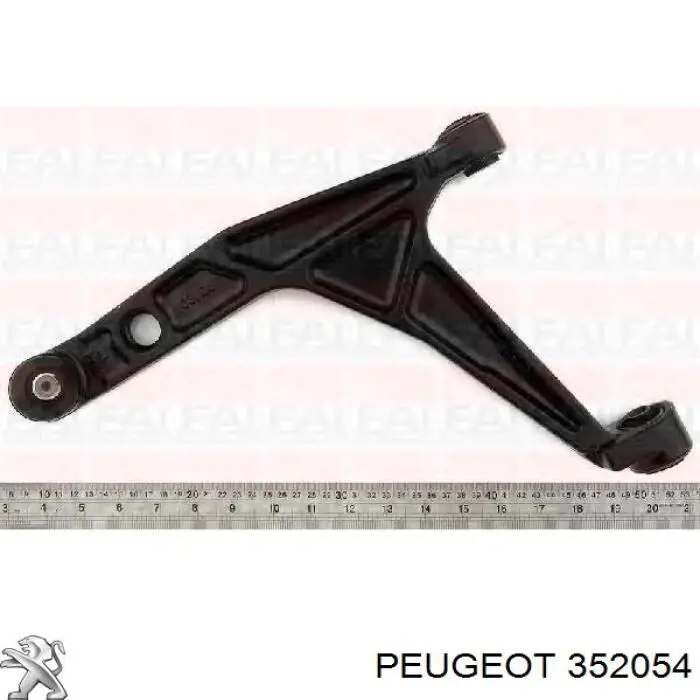 Левый рычаг передней нижней подвески Peugeot/Citroen 352054 цена, от 80.52 USD
