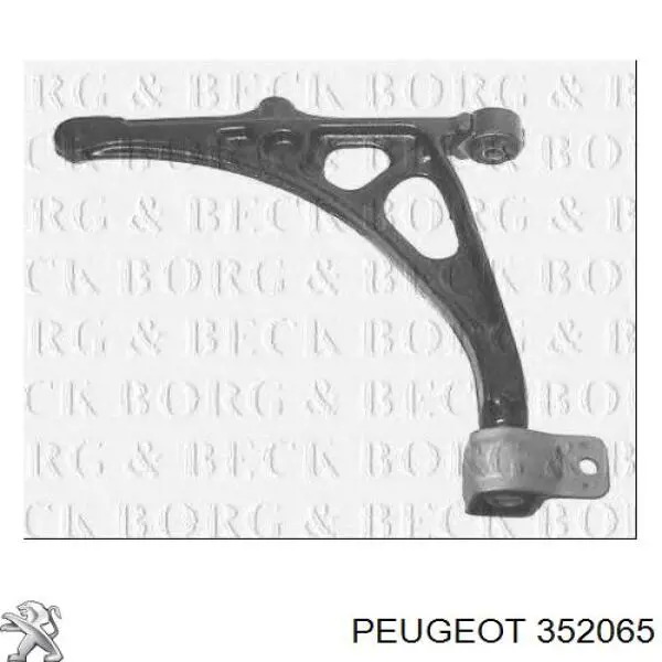 Рычаг передней подвески левый 3520K5 Peugeot/Citroen