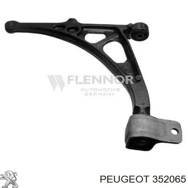 Рычаг передний нижний левый Peugeot/Citroen 3520K5