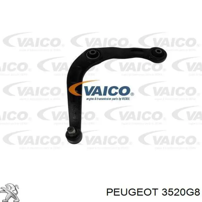 Купить 3520G8 Peugeot/Citroen Рычаг передней подвески левый