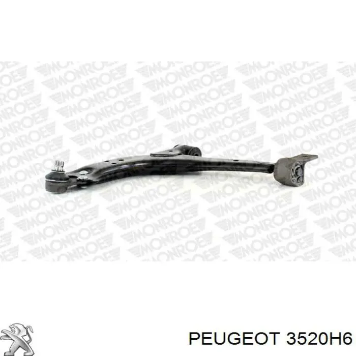 Купить 3520H6 Peugeot/Citroen Рычаг передней подвески левый