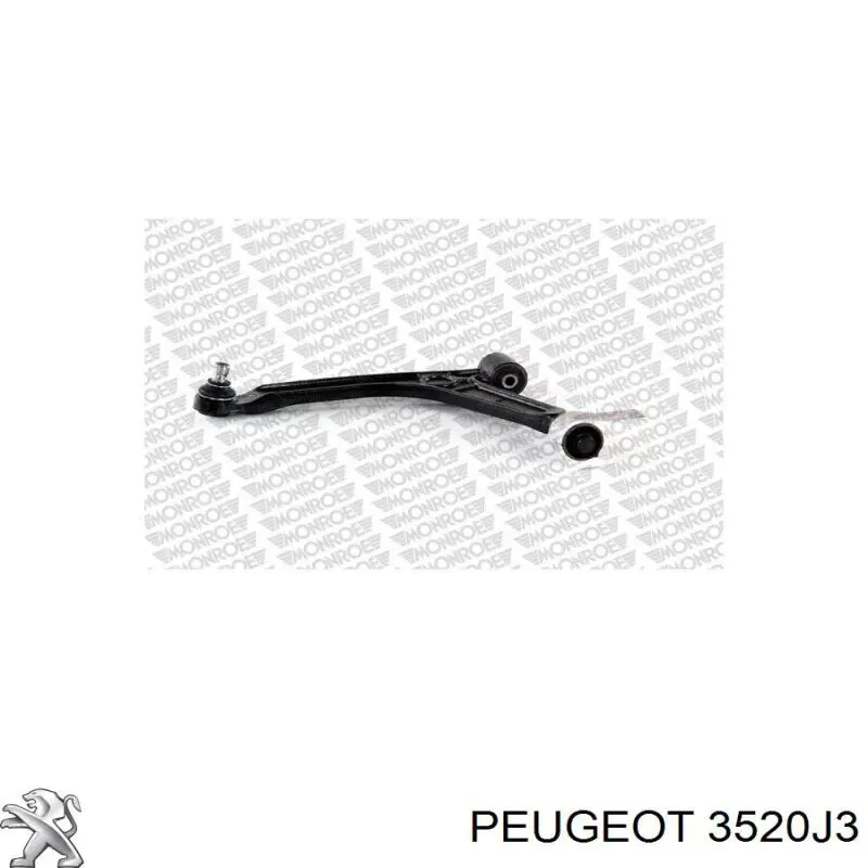 Купить 3520J3 Peugeot/Citroen Рычаг передней подвески левый