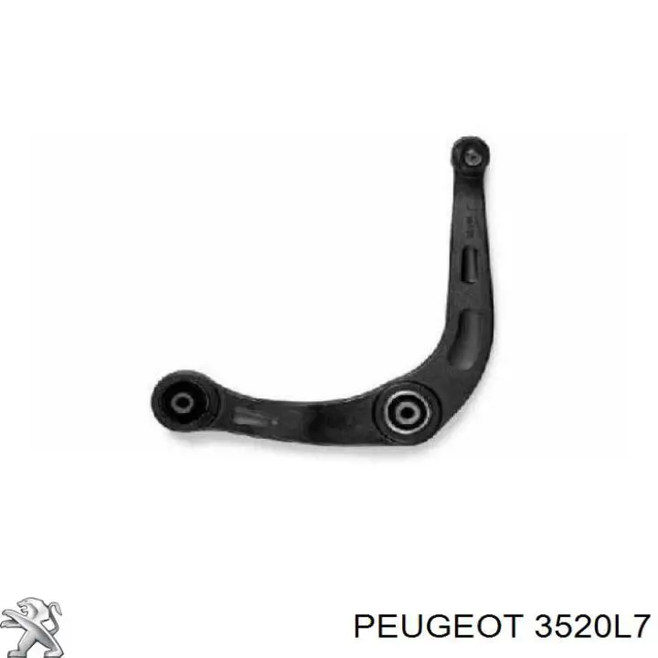 Левый рычаг передней нижней подвески Peugeot/Citroen 3520L7 цена, от 46.51 USD