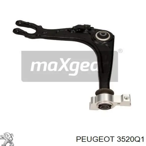 Левый рычаг передней нижней подвески Peugeot/Citroen 3520Q1 цена, от 63.18 USD