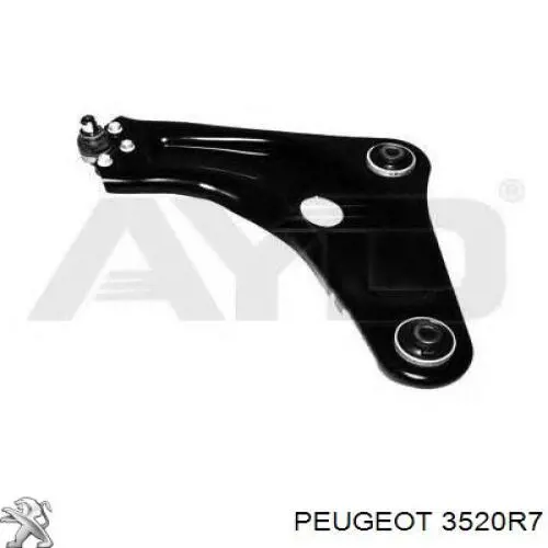 Купить 3520R7 Peugeot/Citroen Рычаг передней подвески левый