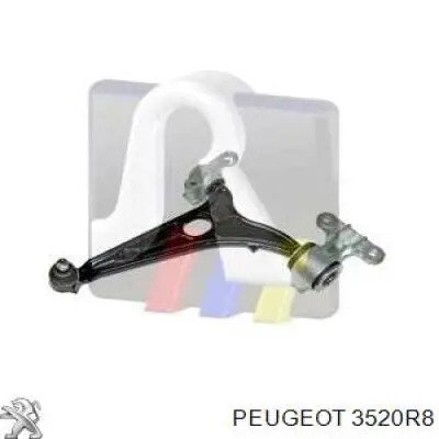 Левый рычаг передней нижней подвески Peugeot/Citroen 3520R8 цена, от 64.02 USD