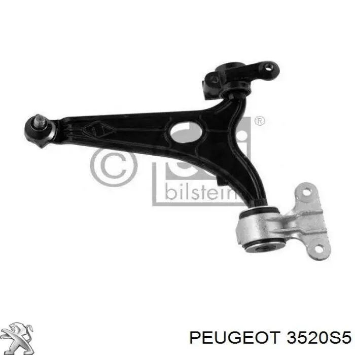 Купить 3520S5 Peugeot/Citroen Рычаг передней подвески левый