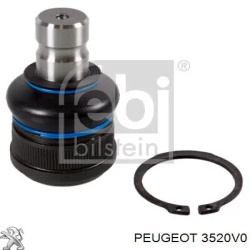 3520V0 Peugeot/Citroen Рычаг передней подвески нижний левый