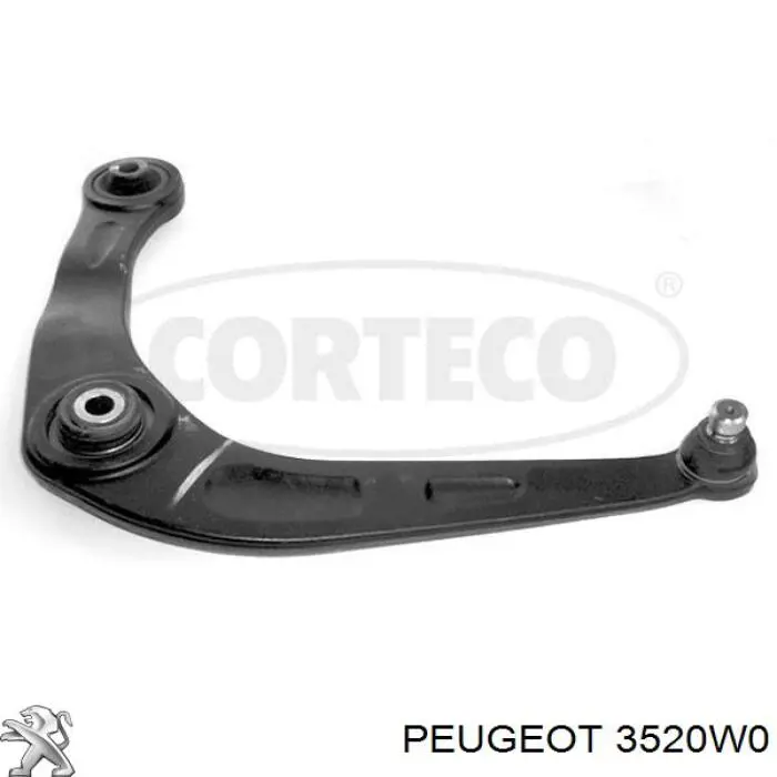 Купить 3520W0 Peugeot/Citroen Рычаг передней подвески левый