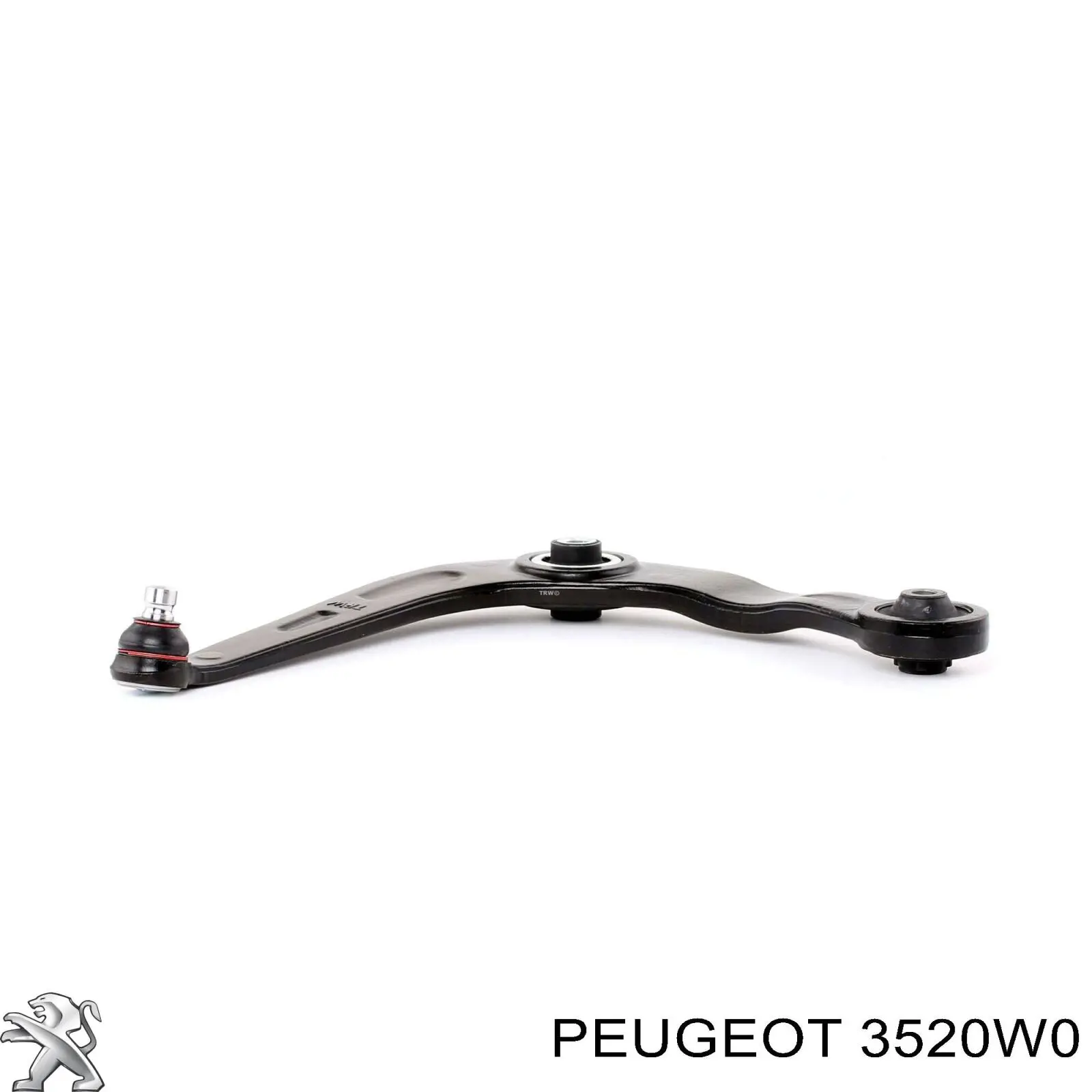 Левый рычаг передней нижней подвески Peugeot/Citroen 3520W0 цена, от 46.51 USD